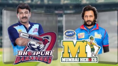 Bhojpuri Dabanggs vs Mumbai Heroes CCL 2023 Match Live Streaming Date and Time: How To Watch Semi-Final 1of Celebrity Cricket League Online and on TV