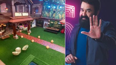 Bigg Boss Malayalam Season 5 Premiere: Ahead of the Grand Launch of Mohanlal Hosted Show, Check Out These Viral Pics of BB House!