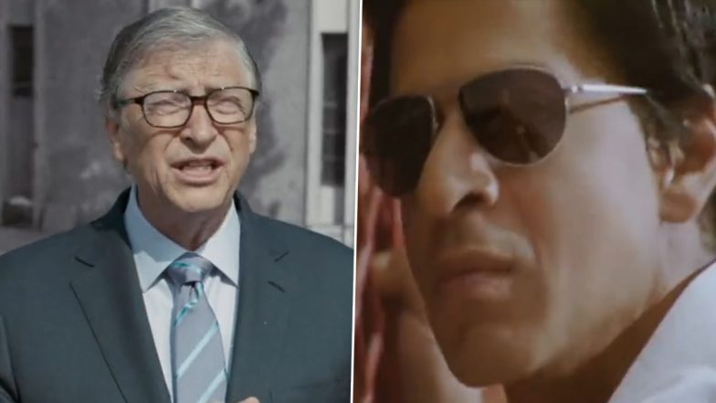 Bill Gates Uses Shah Rukh Khan's Ra One Clip to Talk About India's Part in Improving Health, Reducing Poverty and More (Watch Video)