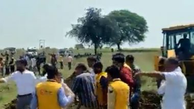 Madhya Pradesh: 7-Year-Old Boy Falls Into Borewell in Vidisha, Rescue Operation Underway (Watch Video)