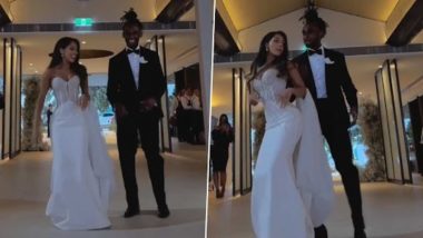 Bride and Groom Flaunt Well-Synced Moves With Utter Perfection on ‘Calm Down’, Viral Video Will Leave You Stunned!