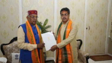 Tripura Assembly Election Results 2023: Outgoing CM Manik Saha Meets Governor Satyadeo Narain Arya, Tenders Resignation