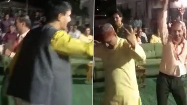 Heart Attack Caught on Camera! 'Aapka Kya Hoga,' Bhopal Officer Surendra Kumar Dixit Collapses While Dancing to This Song at Function, Dies of Cardiac Arrest (Watch Video)