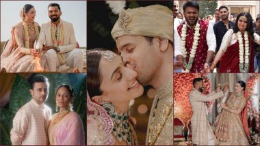 Celebrity Weddings in 2023: From Swara Bhaskar-Fahad Ahmad to Sidharth Malhotra-Kiara Advani, List of Celebs Who Tied the Knot So Far This Year