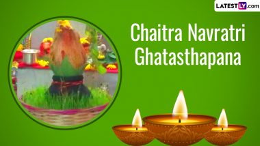 Chaitra Navratri Ghatasthapana 2023 Date, Time and Shubh Muhurat: Puja Samagri, Puja Vidhi and Significance of Kalash Sthapana Ritual on Pratipada