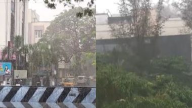 Chennai Rains: Heavy Rainfall Lashes Tamil Nadu Capital, Residents Share Pics and Videos of Downpour