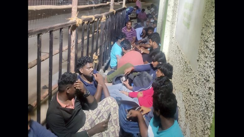 Cricket Craze in Chennai! Fans Wait at Night for IND vs AUS 3rd ODI Match Tickets, Pic Goes Viral