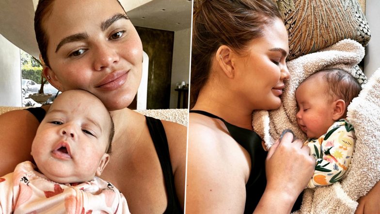 Chrissy Teigen Treats Fans With Adorable Pics of Daughter Esti Maxine Stephens!