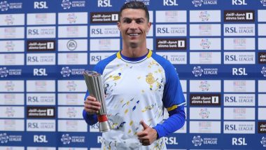 Cristiano Ronaldo Wins Saudi Pro League 2022-23 February Player of the Month Award, Al-Nassr Star Shares Picture With Trophy On Instagram