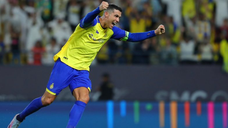 Cristiano Ronaldo Scores Spectacular Free-Kick Goal As Al-Nassr Beat Abha 2–1 in Saudi Pro League 2022-23 (Watch Video Highlights)