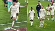 Angry Cristiano Ronaldo Kicks Water Bottles After Al-Nassr's Defeat to Al-Ittihad in Saudi Pro League 2022&ndash;23 (Watch Video)