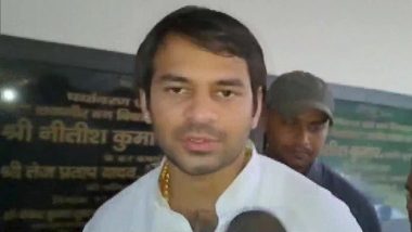 Bihar Man Held for ‘Threatening’ State Environment and Forest Minister Tej Pratap Yadav