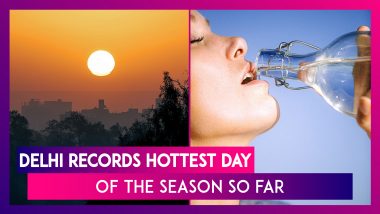 Delhi Records Hottest Day Of The Season So Far; National Capital Logs 34.1 Degrees Celsius
