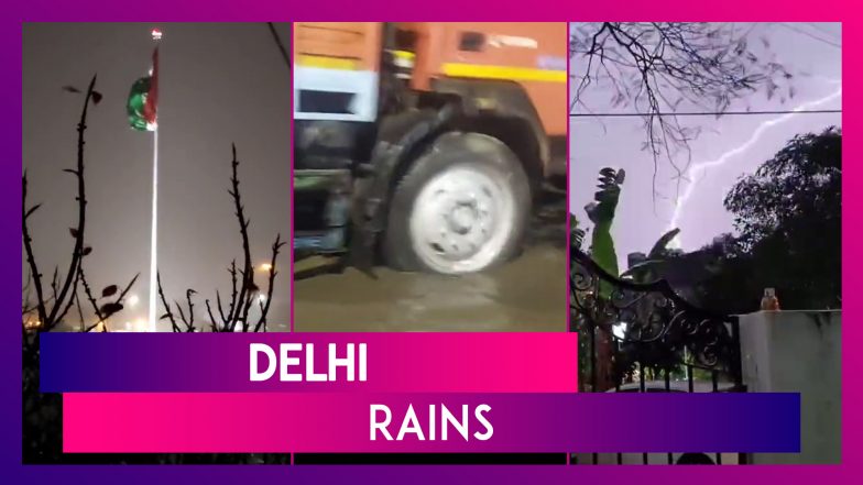 Delhi Rains: Heavy Rainfall In The National Capital; Highest For March In Three Years