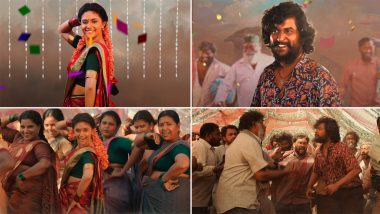 Dasara Song Chamkeela Angeelesi: Keerthy Suresh and Nani Dance Their Hearts Out in This Third Single (Watch Lyrical Video)