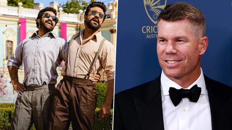 'Naatu Naatu' Fever Rages on! David Warner Wants to Perform Iconic Steps of Oscar 2023 'Best Original Song', Delhi Capitals' Teammate Responds