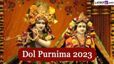 Happy Dol Utsav 2023 Wishes & Dol Purnima Images: WhatsApp Messages, HD Wallpapers and SMS To Share on the Auspicious Day