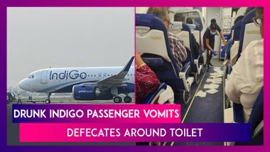 Drunk IndiGo Passenger Vomits, Defecates Around Toilet On Board Guwahati To Delhi Flight; Netizens Praise Cabin Crew For Cleaning The Mess