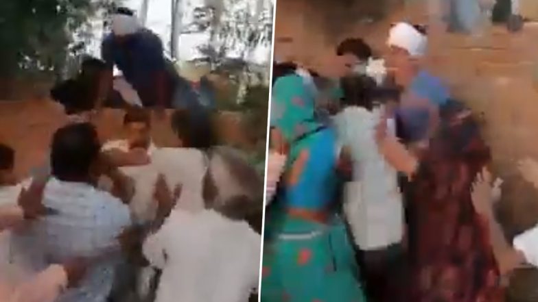 Uttar Pradesh: Two Groups Clash Over Land Dispute in Jaunpur, Cops Launch Probe After Video Goes Viral