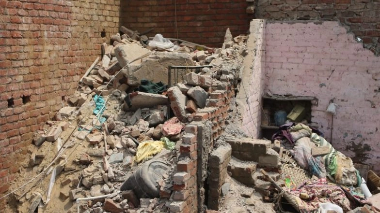 Vacant Four-Storey Building Collapses in Rohini