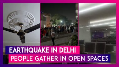 Earthquake In Delhi: Tremors Felt In North India After Strong Quake Hits Afghanistan; People Rush Out Of Homes & Gather In Open Spaces