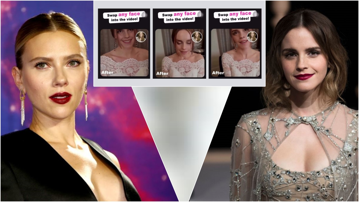 Emma Watson Porn Fakes Facial - Deepfake XXX Porn Videos of Emma Watson and Scarlett Johansson in Sexually  Suggestive Facebook Ads Shared Online, Internet Left Fuming | ðŸ‘ LatestLY
