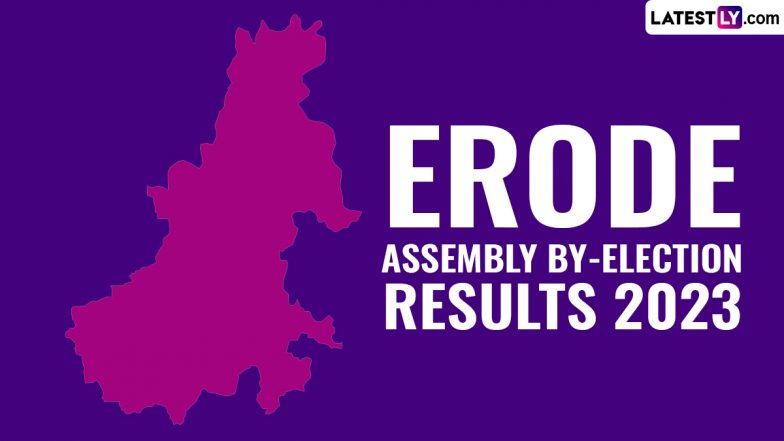 Erode Assembly By-Election Result 2023: Congress-DMK Candidate EV KS Elangovan Leads With Over 15,000 Votes, AIADMK’s KS Thennarasu Trails With Around 6,000 Votes