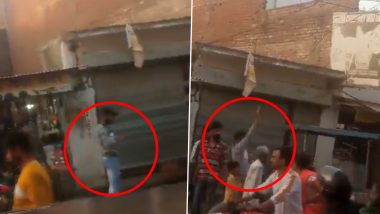 Uttar Pradesh: Man Fires in Air on Busy Road in Bareilly, Police Launch Probe After Video Goes Viral