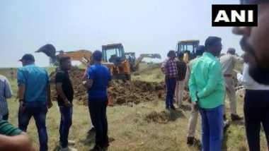 Madhya Pradesh: Seven-Year-Old Boy Falls Into Borewell in Vidisha District; NDRF, SDRF Join Rescue Operation