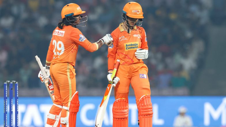 UPW-W vs GG-W, WPL 2023 Innings Update: Harleen Deol's Steady Innings, Dayalan Hemalatha's Strong Finish Help Gujarat Giants Post Competitive Total On Board