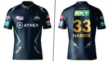 Gujarat Titans New Jersey for IPL 2023 Unveiled, Defending Champions' Kit to Feature 'Star' Above Team Logo (See Pics and Video)