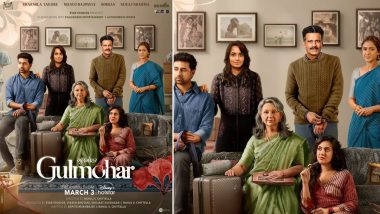 Gulmohar Full Movie in HD Leaked on Torrent Sites & Telegram Channels for Free Download and Watch Online; Sharmila Tagore, Manoj Bajpayee’s Disney+ Hotstar Film Is the Latest Victim of Piracy?