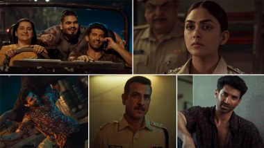 Gumraah Trailer: Suspect Aditya Roy Kapur's Dual Roles Confuse Cop Mrunal Thakur in This Thadam Remake (Watch Video)