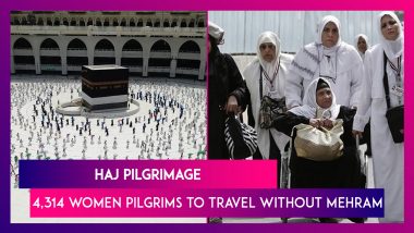 Haj Pilgrimage: 4,314 Women Pilgrims From India To Perform Haj Without Male Guardian This Year