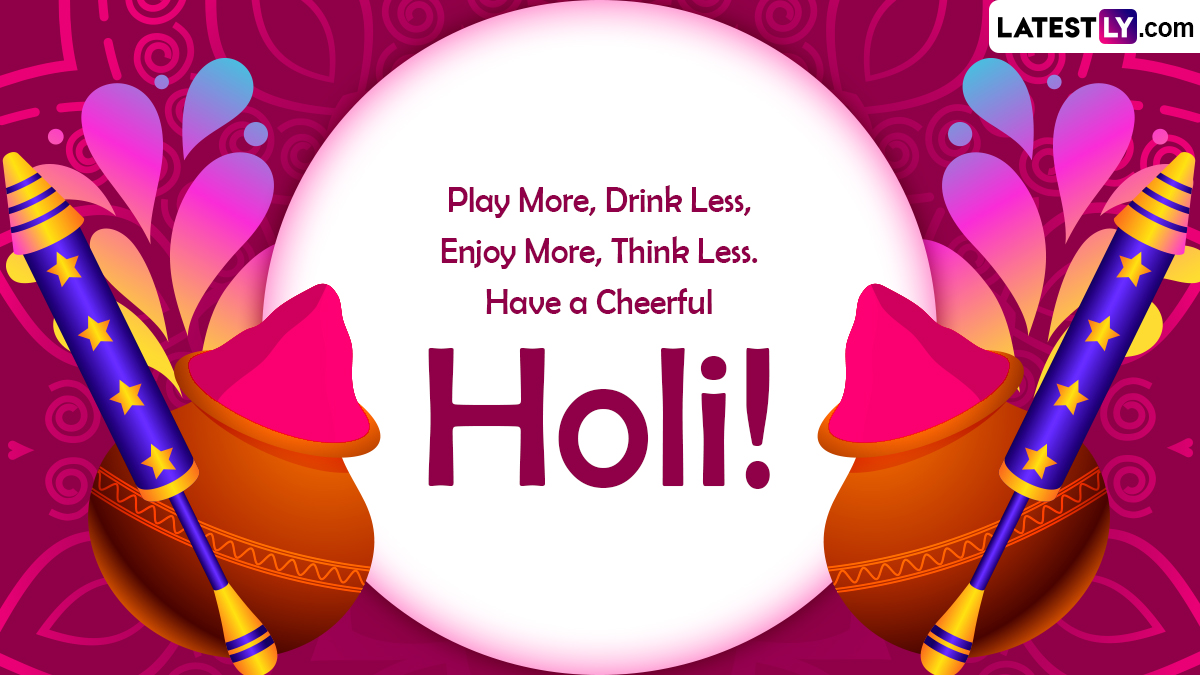 Happy Holi 2023 Images & Wishes for Family: WhatsApp Messages ...
