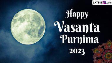 Vasanta Purnima 2023 Images & HD Wallpapers for Free Download Online: Wish Happy Vasanta Purnima To Celebrate the Full Moon Day During the Phalgun Month