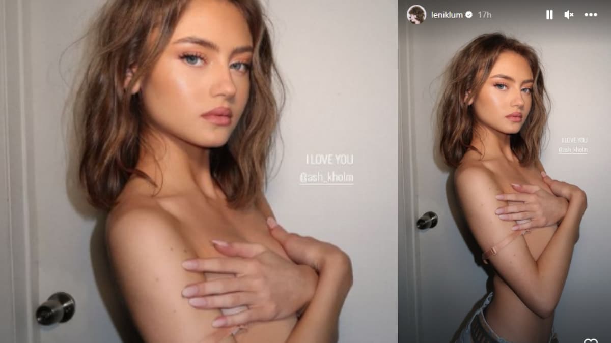 Heidi Klums Daughter Leni Olumi Klum Covers Her Breasts With Hands for  Topless Photo in Eyebrow-Raising IG Post | 👗 LatestLY