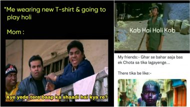 Holi 2023 Funny Memes & 'Kab Hai Holi' Jokes: Send These Hilarious Images &  Twitter Posts To Spread LOLs During the Festival of Colours | 🙏🏻 LatestLY