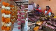 Holi 2023: Artists in Nashik Make Flower-Shaped Sweets 'Hargangan Flowers' for Customers To Consume on Holi (See Pics)
