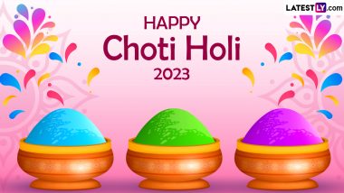 Holika Dahan 2023 Wishes & Happy Holi in Advance Messages: WhatsApp Status, GIF Images, HD Wallpapers and SMS for the Day Commemorating the Legend of Burning of Holika