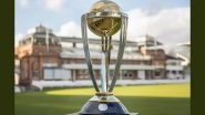 ICC Cricket World Cup 2023 Likely to Start from October 5 Onwards, Final Scheduled to Take Place in Ahmedabad on November 19: Report