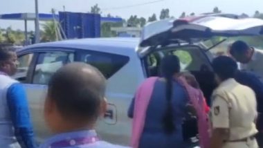 Karnataka Assembly Elections 2023: Flying Squad Team of EC Checks CM Basavaraj Bommai’s Car As Model Code of Conduct Enforced Ahead of Polls (Watch Video)