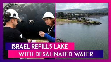 Israel Refills Lake With Desalinated Water