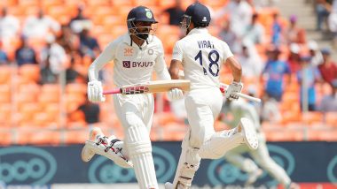 IND vs AUS 4th Test 2023 Day 4 Lunch Update: Virat Kohli and KS Bharat Stitch Steady Partnership, Take Hosts to 362/4