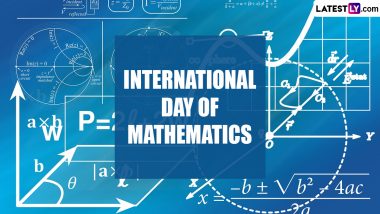 International Day of Mathematics 2023 Images & Pi Day HD Wallpapers for Free Download Online: Quotes and Messages To Share on This Day!