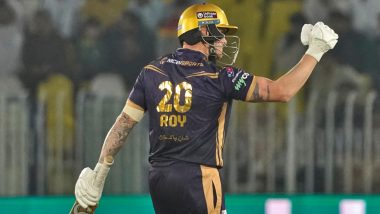 Highest Run-Chase in PSL History: Jason Roy Scores 145 Off 63 Balls As Quetta Gladiators Chase Down Record 241 Against Babar Azam-led Peshawar Zalmi