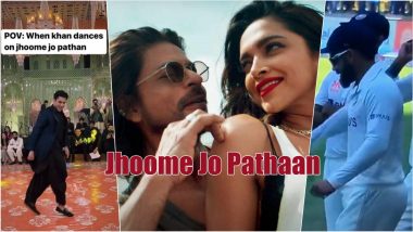 Pathaan Beats Baahubali 2 As Biggest Hindi Film, Time To Enjoy Videos of Fans Including King Kohli Dancing to 'Jhoome Jo Pathaan' Song Worldwide!