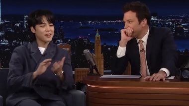 BTS' Jimin Gets Super Candid As He Appears on The Tonight Show Starring Jimmy Fallon to Promote His Solo Album 'Face' (Watch Video)