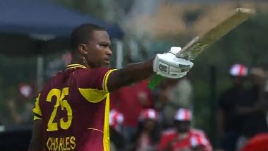 Johnson Charles Hits Fastest T20I Century By A West Indies Batsman, Breaks Chris Gayle's Record During SA vs WI 2nd T20I 2023