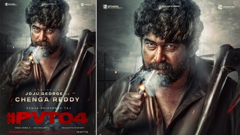 PVT04: Joju George To Play the Ruthless Chenga Reddy in Panja Vaisshnav Tej Starrer! Check Out Actor’s First Look From His Tollywood Debut